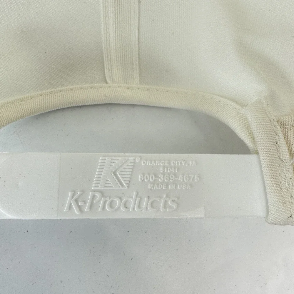 K-Products Americas Alfalfa University 1997 Hat Off White Snapback Embroidered